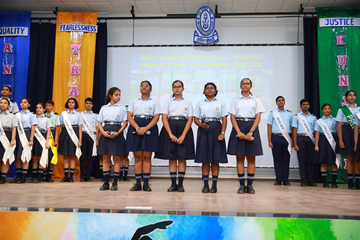 Investiture Ceremony held at Navy Children School, Delhi